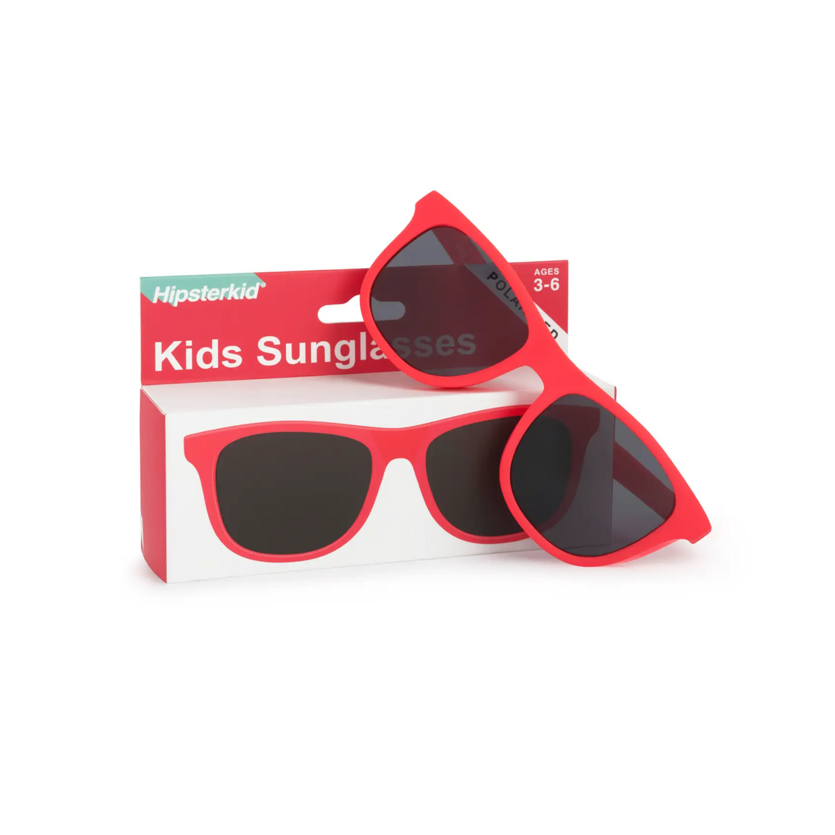 Child Sunglasses - Coral Red