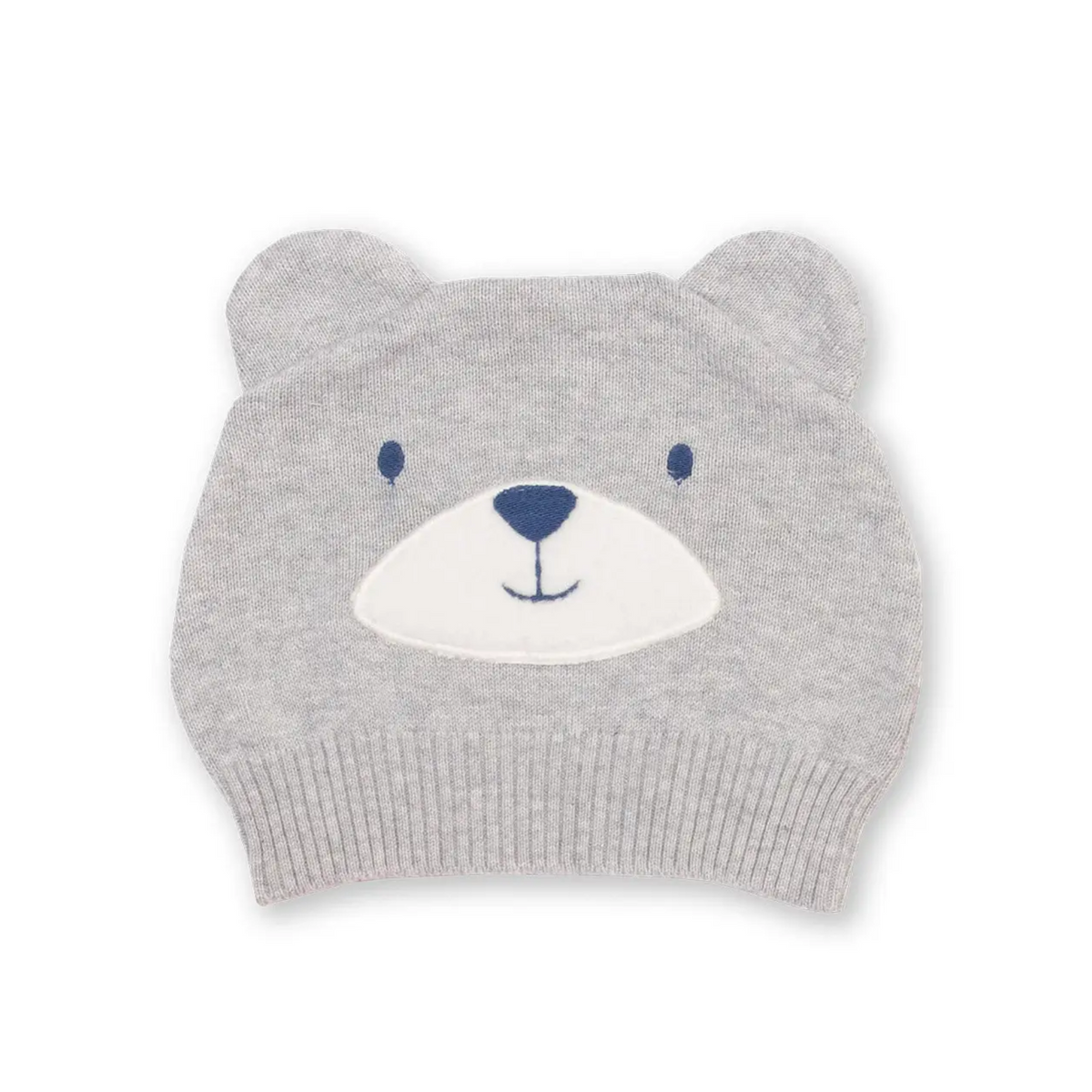 Bear Knit Baby Hat