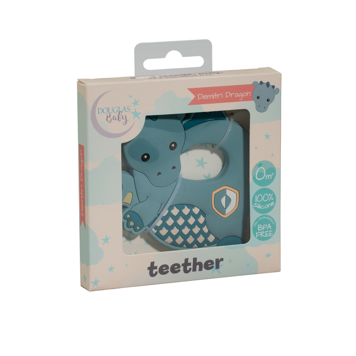 Demitri Dragon Silicone Teether