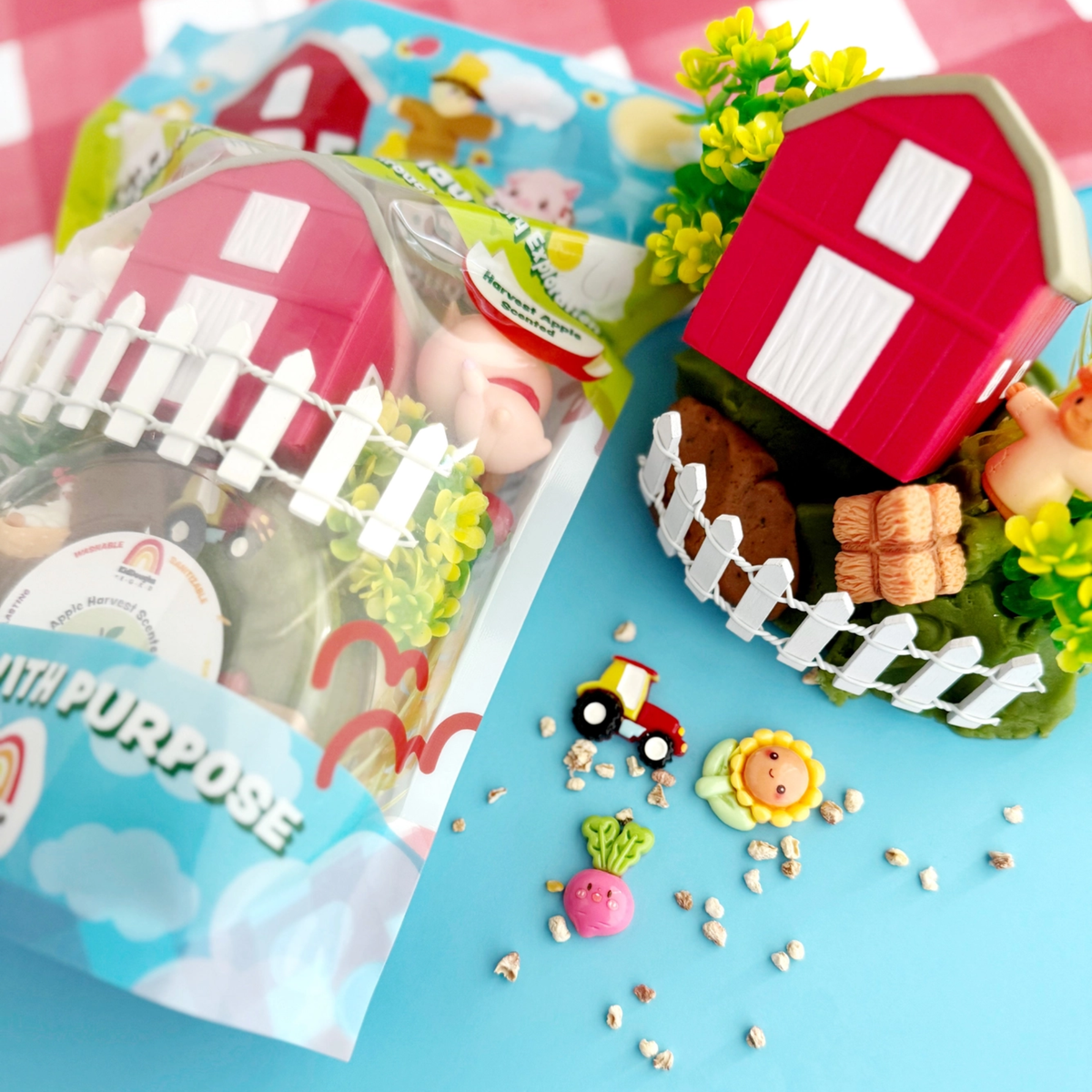 Farm Kiddough Play Kit