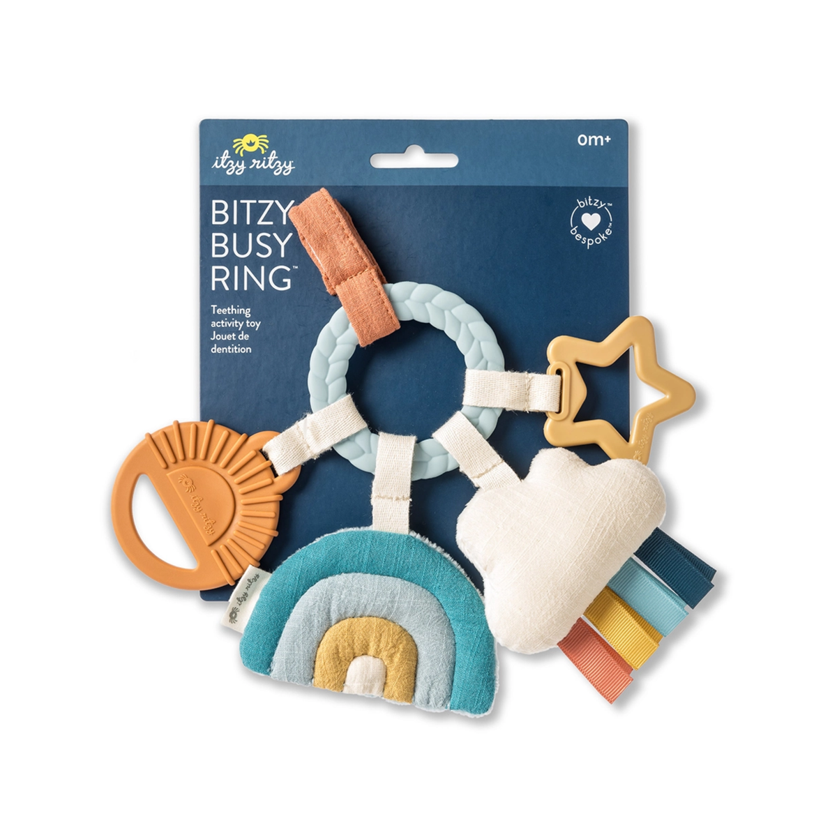 Bitzy Busy Ring Teething Activity Toy