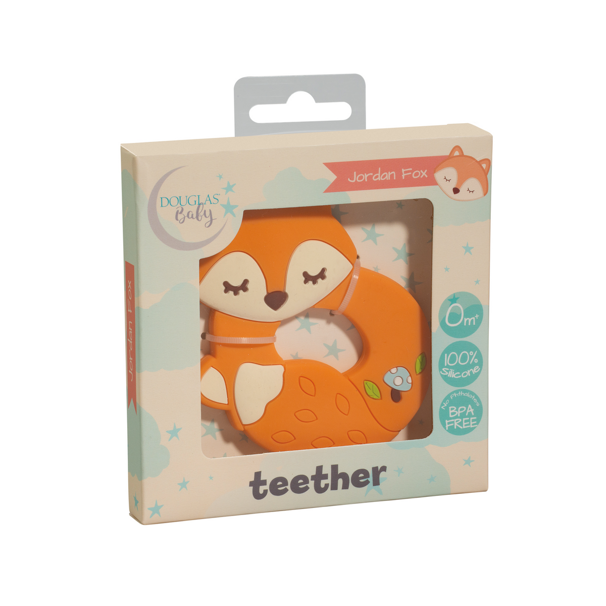 Jordan Fox Silicone Teether