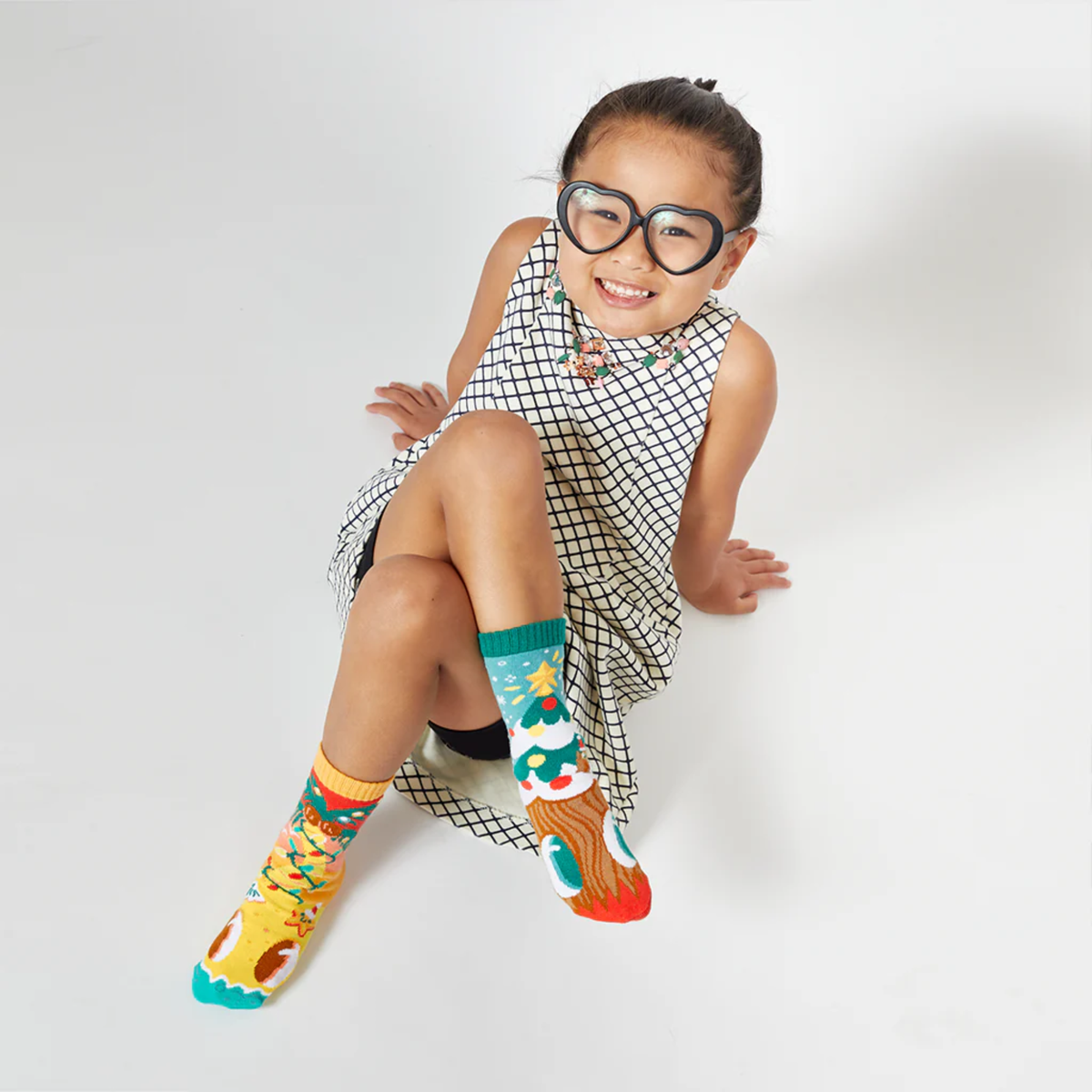 Christmas Trees Piney & Coco - Mismatched Socks