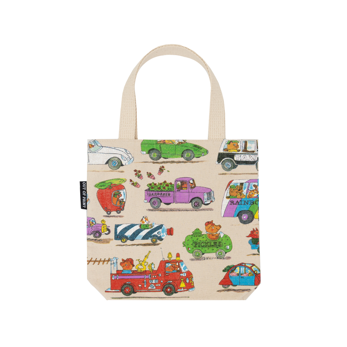 Richard Scarry: Cars and Trucks and Things That Go Mini Tote Bag