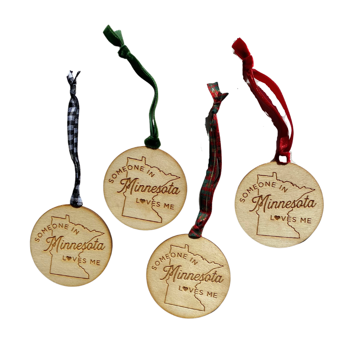 Someone in Minnesota Loves Me Ornament