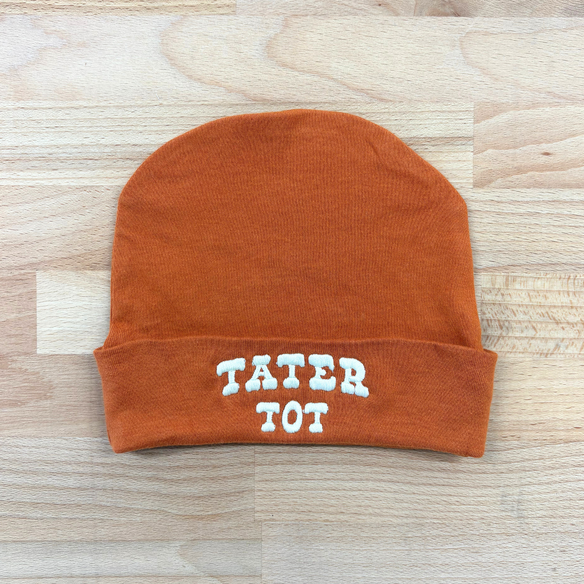 Tater Tot Knit Baby Hat