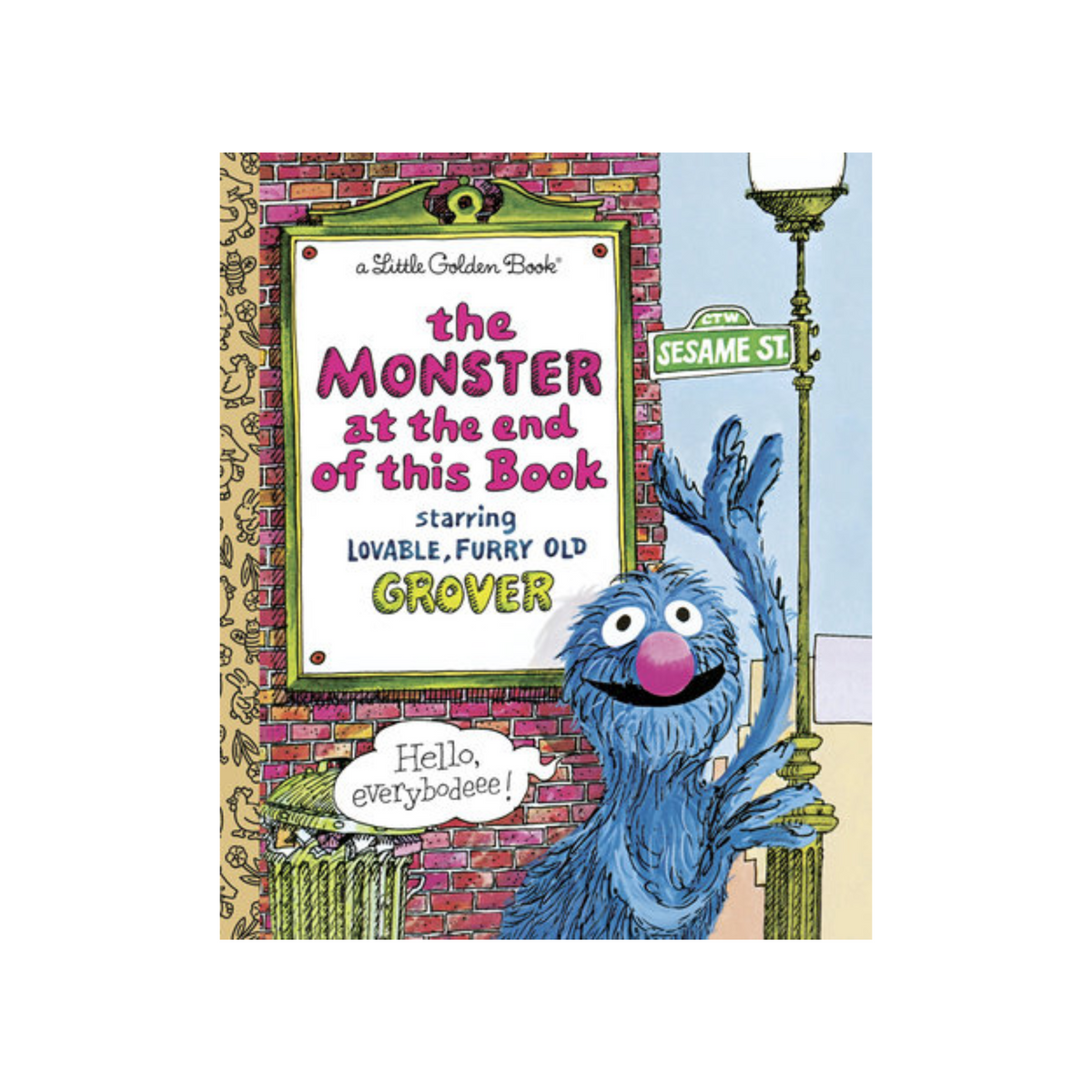 Little Golden Book - The Monster at the end of this Book