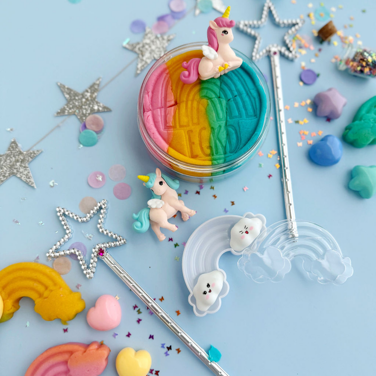 Unicorn Kiddough Play Kit