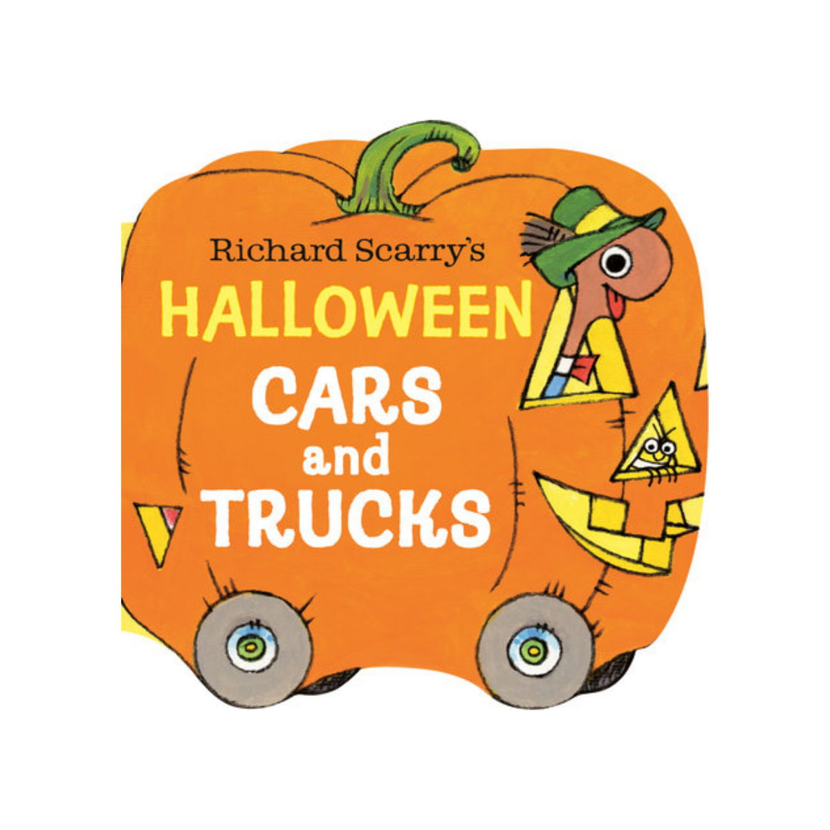 Richard Scarry's Halloween Cars and Trucks Board Book