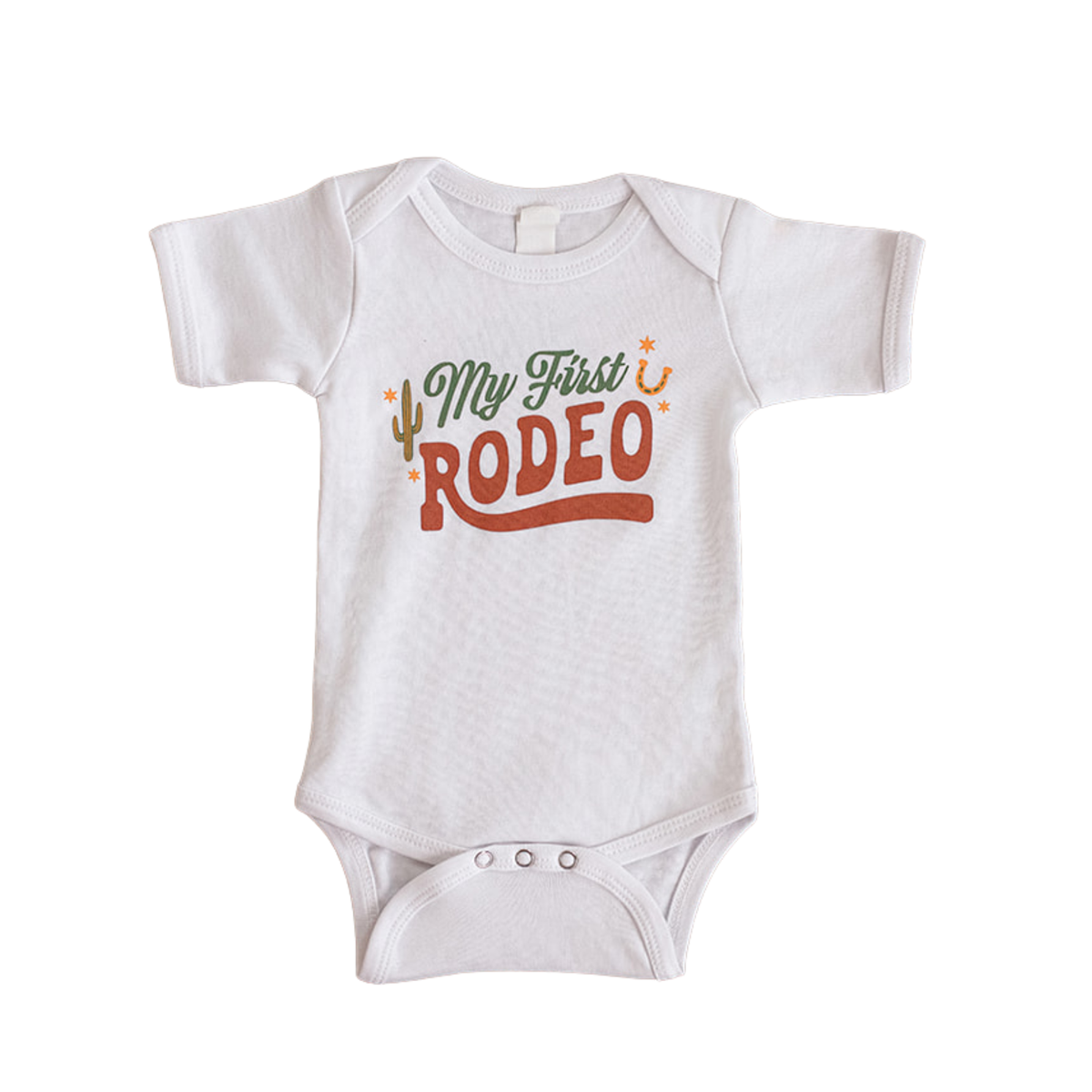 First Rodeo Baby Onesie