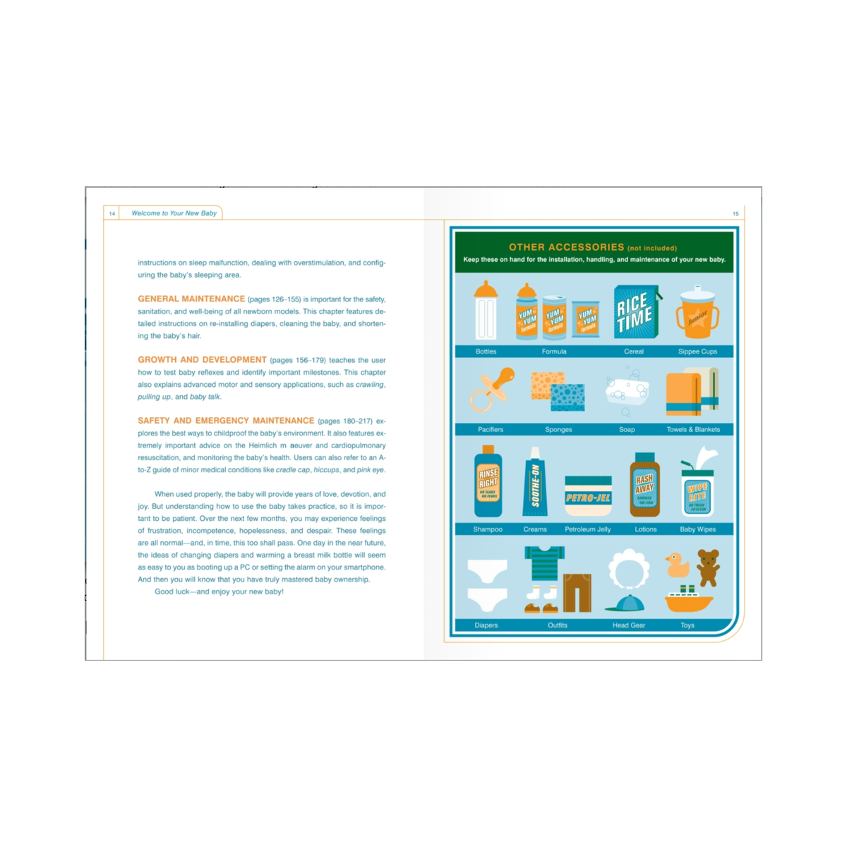 The Baby Owner's Manual Book