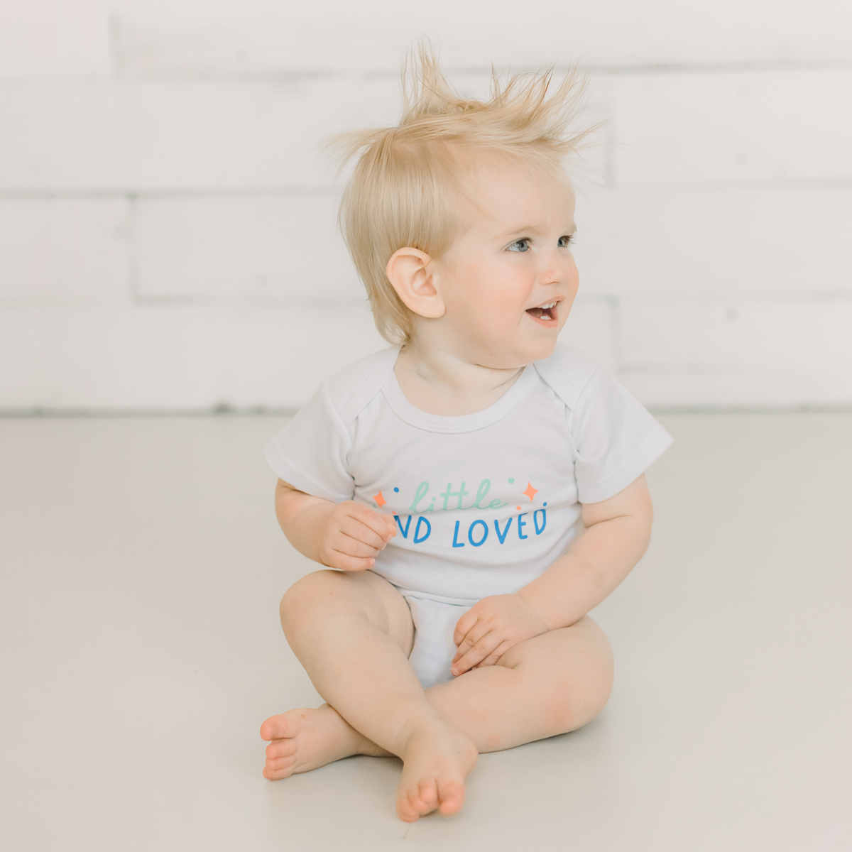 Little and Loved Baby Bodysuit
