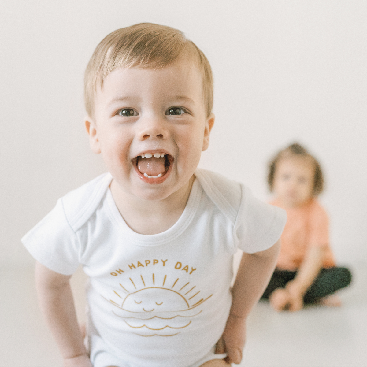 Oh Happy Day Baby Onesie