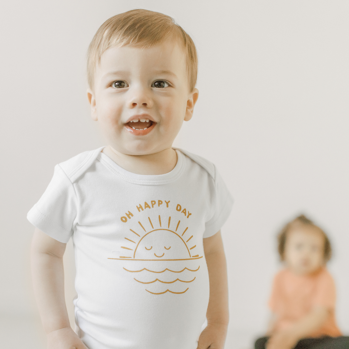 Oh Happy Day Baby Onesie