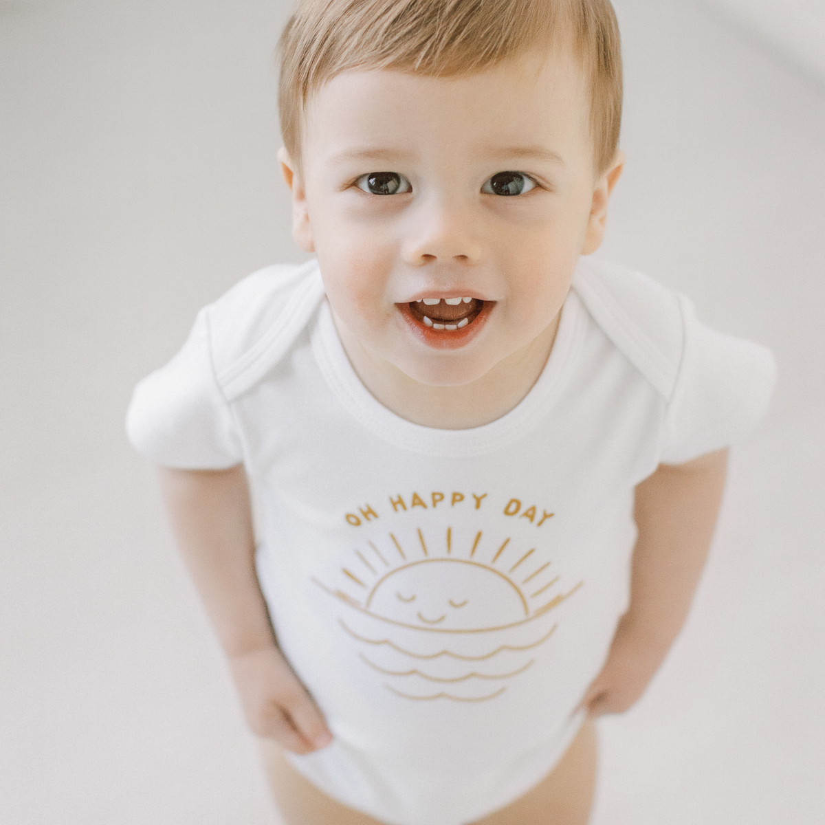 Oh Happy Day Baby Onesie