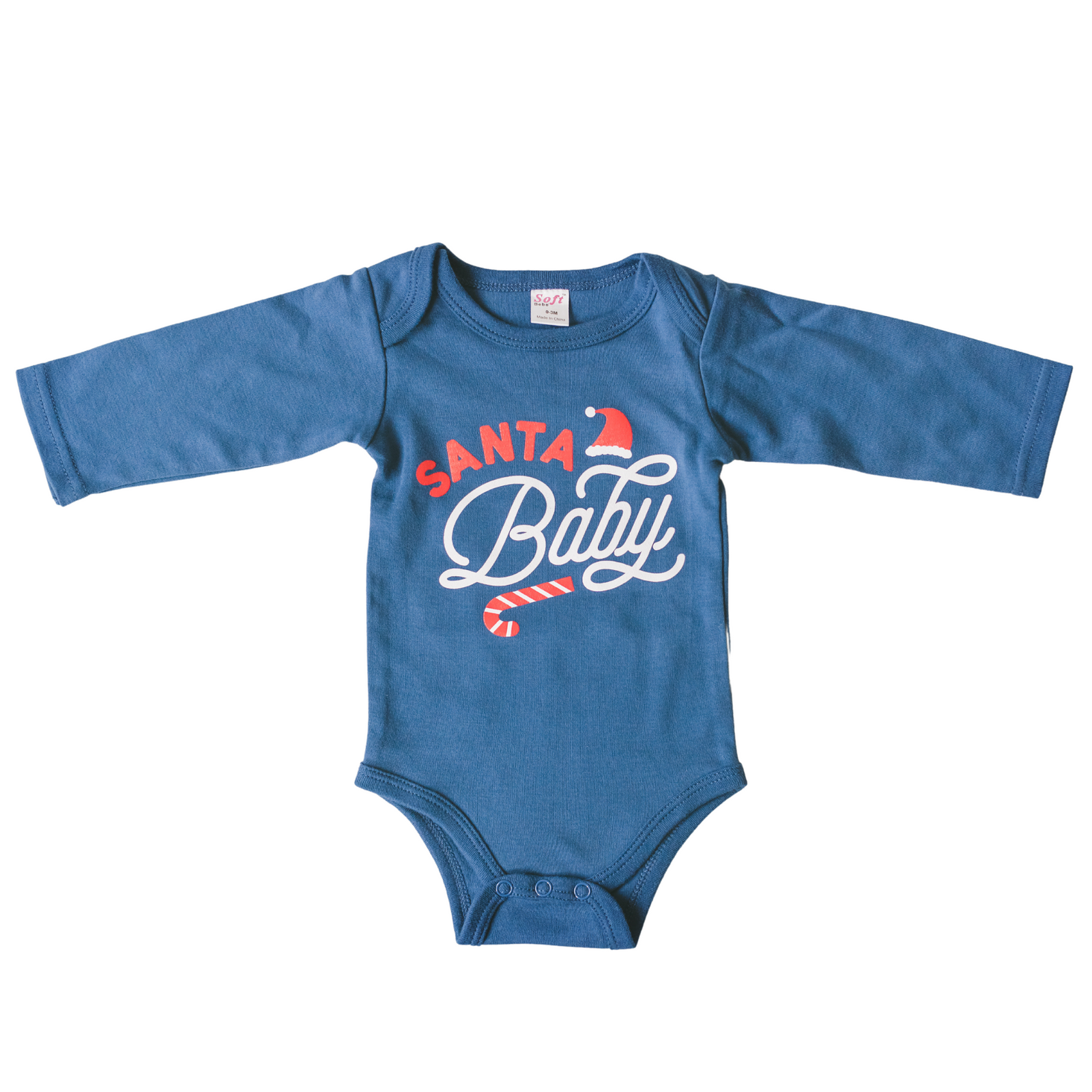 Santa Baby Christmas Baby Bodysuit